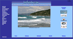 Desktop Screenshot of korfuonline.com