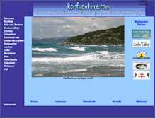 Tablet Screenshot of korfuonline.com